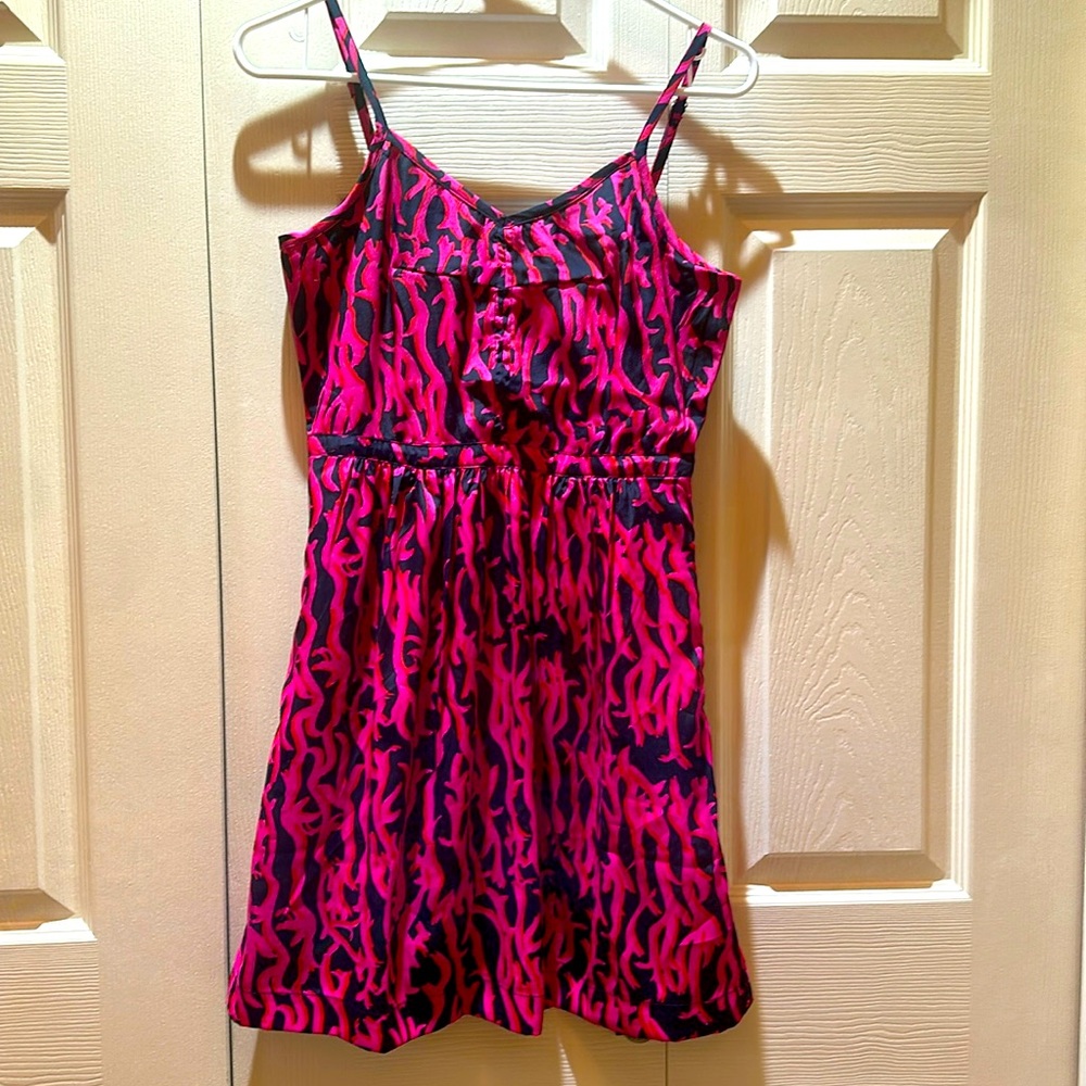 NWT Southern Frock sundress  XS adorable in pink red and navy